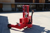 Chariot élévateur électrique tout-terrain EVERLIFT Toughbuilt Stacktech 1,5 tonne avec grandes roues pour terrains accidentés en extérieur