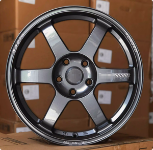 ล้อแม็กซ์ <span class=keywords><strong>TE37</strong></span> Juwa สำหรับรถยนต์นั่งส่วนบุคคล ขนาด 14-16 นิ้ว รุ่นคลาสสิค 4 รู ขอบ 4x100/114.3 ผลิตด้วยวิธีหล่อ - Product Image 6