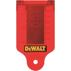 Scheda Bersaglio Per Rilevamento <b>Laser</b> Strumento Di Misura Di Livello Precisione Dewalt - Product Image 1