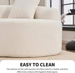 Comodo Set di Divani Angolari Componibili e Compressi su Misura per Soggiorno Moderno, Facile da Spostare - Product Image 5