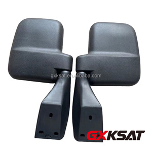 Rétroviseur latéral large GXKSAT pour <span class=keywords><strong>moto</strong></span>, tricycle, tuk-tuk, Bajaj, Oshan – Noir, plastique et fer - Product Image 4