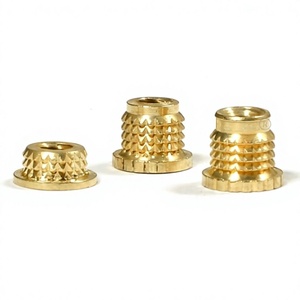 Premium Brass Knurled <b>Threaded</b> Inserts – High-Quality Durable Fasteners at Competitive Low Pricing - Product Image 1
