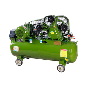 Compresor de Aire Industrial Eléctrico de Pistón Rotatorio Accionado por Correa, 7.5KW/10HP, Tanque de 300L, Alta Capacidad - Product Image 3