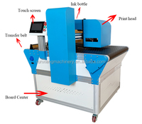 Nouvelle machine d'impression numérique UV à encre colorée en mélange coton-polyester, imprimante à courroie simple passage DX7, encre CMYK automatique