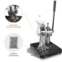 Machine à œillets manuelle pour bâches flexibles