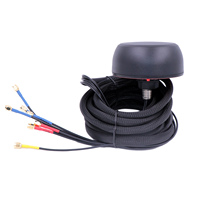 Antena de transporte omnidireccional de infraestructura fija de montaje en tornillo de bajo perfil antena exterior 4G/LTE Band71 WLAN GPS