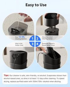 Solution de nettoyage authentique pour rasoir électrique, lot de 2 recharges, stockage jusqu'à 7 mois, sans alcool, parfum agrumes pomelo - Product Image 5