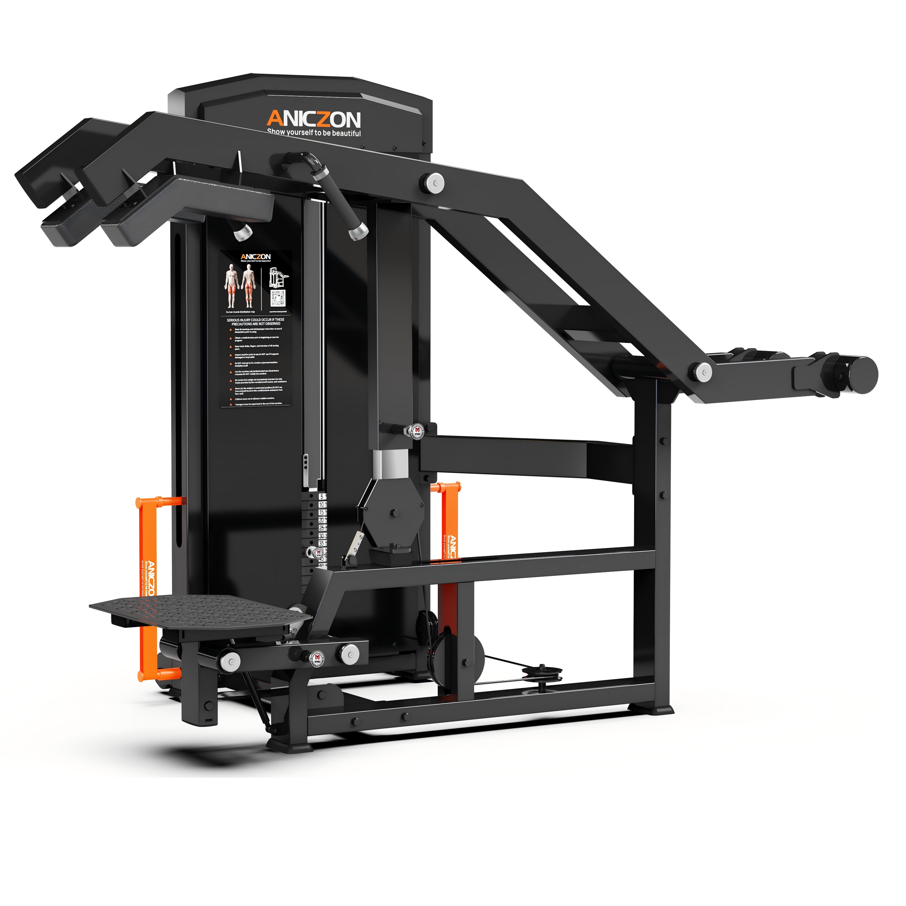 Máquina de pie de aumento de la pantorrilla