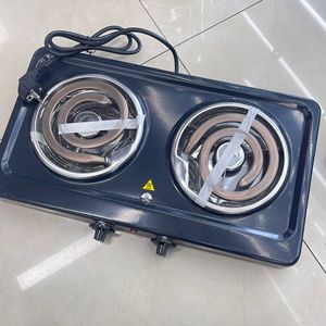 Electric <b>Stove</b> Double Burner Knob Control European Standard Household Cooking Range ORM-M4 - Product Image 1