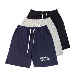 กางเกงวิ่งขาสั้นผู้ชายผ้าฝ้ายมีกระเป๋ากางเกงขาสั้นออกกำลังกายในยิมแบบลำลองสำหรับสตรีทแวร์ลายสีทึบและการพิมพ์ดิจิตอล - Product Image 1