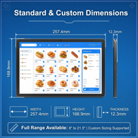 ELC POS1095T Tablet PC de 11 Pulgadas para Montaje en Pared, Android 16, 4+64GB, Incluye Caja 86, Pantalla Táctil de 10 Puntos y 280nits, Señalización para Negocios