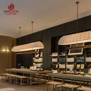 Lámpara de techo de araña de tela <span class=keywords><strong>rectangular</strong></span> moderna para mesa de comedor o <span class=keywords><strong>cocina</strong></span> para uso en hoteles - Product Image 5