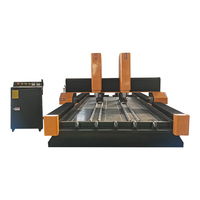 Machine de découpe de pierre CNC 1325 4x8ft pour marbre et granit, avec moteur servo et broche de 5,5 kW, à vendre