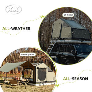 Kawagebo Kamp (KK) 7.2' X 5.3' Gonflable 3.5 ㎡   Tente de toit multifonctionnelle pour SUV en tissu extensible - Product Image 3