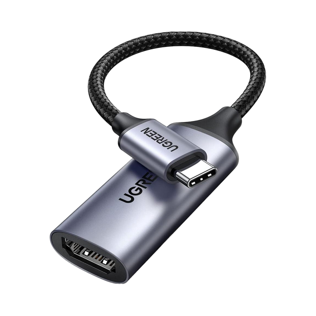 UGREEN CM297 USB Type C to  Cable Adapter 4K 60Hz USB C  Adapter Nylon Braided Aluminum Alloy Shell for TV PC