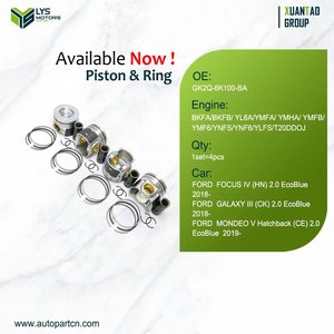 Kit Pistone Auto con Anelli Motore 130021001400 GK2Q-6K100-BA per <span class=keywords><strong>Ford</strong></span> FOCUS GALAXY MK III VAN <span class=keywords><strong>TRANSIT</strong></span> Mondeo <span class=keywords><strong>2.0</strong></span> EcoBlue Diesel - Product Image 1