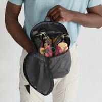 Ensemble de sacs de rangement de voyage en nylon de qualité supérieure avec cubes de compression pour économiser de l'espace dans les valises et en voyage