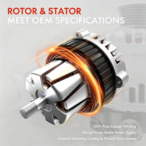Alternateur de voiture 12V 150A 8200251006 8200660022 8200660822 pour Renault <span class=keywords><strong>Laguna</strong></span> 2.2 DCi Nissan Interstar Alternateur Générateur - Product Image 6