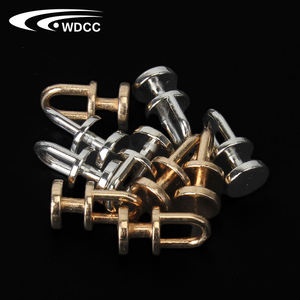 Composants métalliques pour rail de rideau en alliage d'aluminium à plis ondulés avec curseurs de rideau – Fourniture directe usine - Product Image 5