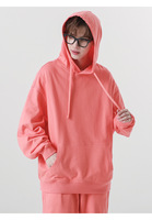 Custom Print Borduurlogo Oversized Casual Pullover Heren Hoodies Effen Zwaar Gewicht Franse Badstof Blanco Hoodies Unisex