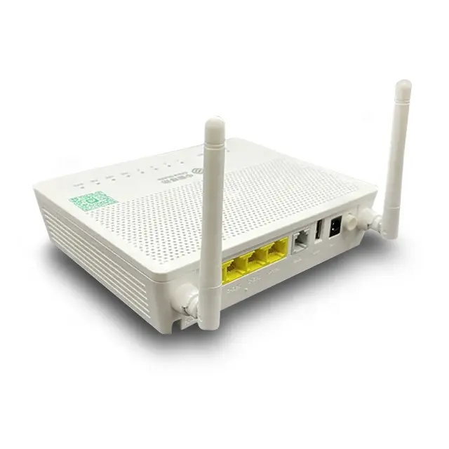Used h1s-3 Modem China mobile xpon Hisilicon Chipset FTTH WIFI Router English firmware GPON XPON ONU Similar EG8141A5 HG8546M