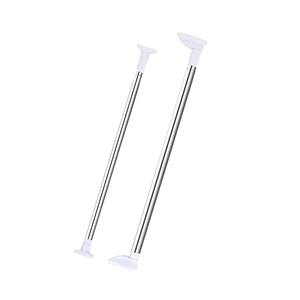 Tringle à <span class=keywords><strong>rideau</strong></span> extensible sans perçage pour salles de bain, salles de douche et fenêtres - Design décoratif artistique - Product Image 2