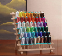 Fil à broder en rayonne 120D, 48 couleurs, série Sakura Mini, fil à broder doux, idéal pour les bébés et parfait pour les cadeaux
