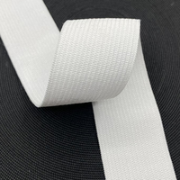 CQ en Stock Noir et Blanc Crochet Bande Élastique Spandex Ceinture pour Vêtements et Couture Logo Personnalisable Certifié Oeko-Tex