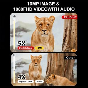 Binoculares de Visión Nocturna Digitales R18 de 2.4 Pulgadas y 1080p con Alcance Infrarrojo para Caza y Viajes, Fotos y Vídeos en Oscuridad Total - Product Image 5