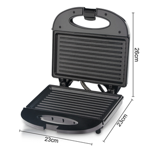 Grille-pain électrique automatique Raf Brand pour 2 tranches, antiadhésif, 750W, pour sandwichs quotidiens - Product Image 4