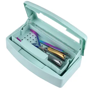 High Quality Salon Equipment Nipper Storage Sterilization Beauty Tray Tool Manicure Nail Box Art Sterilizer Disinfection