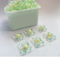 Capsules de lessive tout-en-un en gros pour un nettoyage en profondeur, capsules de lessive enzymatiques pour éliminer les taches, parfum durable, booster de parfum