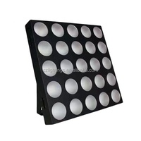 Mélangeur LED RGBW COB Matrix Blinder 5x5 DMX LED Panneau lumineux de matrice de blinder pour public