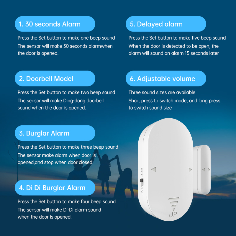Portable Proximity Alarm System Wireless Alarm System Wireless Anti-Theft Anti-Burglar Home Security · image 2