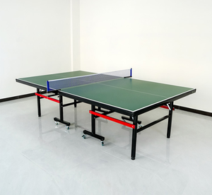 <span class=keywords><strong>Mesa</strong></span> de Tenis de <span class=keywords><strong>Mesa</strong></span> <span class=keywords><strong>Interior</strong></span> Estándar ITTF, Tablero de MDF de 25 mm de Grosor, <span class=keywords><strong>Mesa</strong></span> de <span class=keywords><strong>Ping</strong></span> <span class=keywords><strong>Pong</strong></span> Plegable y Móvil para Club - Product Image 2
