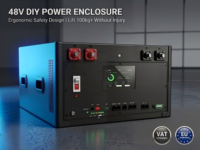 Kit de boîtier de batterie DIY avec BMS JK 16S 200A 48V 100Ah 280Ah, boîtier métallique empilable, solution énergétique professionnelle