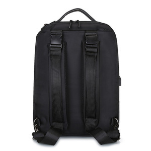 Mochila para Portátil Resistente al Agua con Puerto de Carga USB, Compatible con Portátiles de 14 Pulgadas, Bolsa Suave para Negocios, Viajes y Uso Escolar - Product Image 2