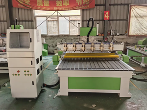 Máquina de corte y grabado CNC 3D 1625 con cabezales múltiples neumáticos para carpintería y fabricación de muebles - Product Image 5