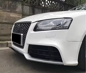 กันชนหน้าสไตล์ RS5สำหรับรถ <span class=keywords><strong>Audi</strong></span> A5 S5 B8 2008-2011 Coupe Sportback Facelift ชุดแต่งกระจังหน้าพร้อมตะแกรง ACC PDC - Product Image 6