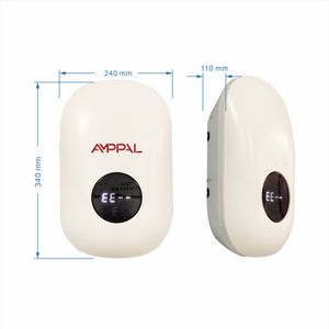 Estación <span class=keywords><strong>de</strong></span> Carga para Vehículos Eléctricos AMPPAL <span class=keywords><strong>de</strong></span> 7 kW, Montable <span class=keywords><strong>en</strong></span> Pared o Suelo, Portátil, para Autos Eléctricos - Product Image 4