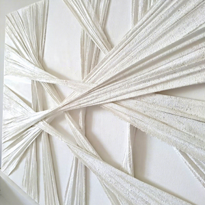 <span class=keywords><strong>Peinture</strong></span> à l'huile abstraite 3D en relief, purement peinte à la main, sur toile, pour salon/salle à manger, fond de canapé, luxe haut de gamme RH - Product Image 6