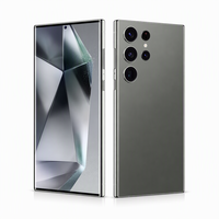 Smartphone Android 15 S24 Ultra débloqué en gros, écran LCD 4K de 6,8 pouces, 3 Go + 64 Go, double appareil photo 5MP + 13MP, processeur 5G