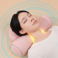 Oreiller à base de plantes chauffant électrique infrarouge lointain oreiller de Massage cervical avec dispositif de massage de dispositif de Traction du cou