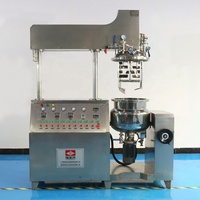 Máquina Mezcladora de Lociones a Escala de Laboratorio, Mezclador Emulsionante al Vacío de 5L, Procesamiento de Alta Viscosidad para Jabón, Loción y Crema