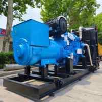 Hochwertiger HUAMIN HM-600GF 600KW 750kVA Energiesparender Schwungrad-Generator Wasserkühlung Intelligenter Dieselgenerator