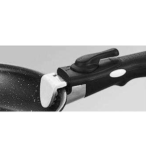 Juego de ollas y sartenes de cocina de inducción personalizadas con <span class=keywords><strong>mango</strong></span> extraíble, wok, ollas para sopa, de aleación de aluminio engrosada, antiadherentes <span class=keywords><strong>Tefal</strong></span>. - Product Image 6