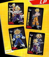 Cartes de collection originales Kabao Dragon Balls Anime Son Goku Saiyan Vegeta, cartes de jeu Polaroid, boîte de booster, cadeau pour enfants