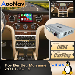 Caja de enlace de espejo de sistema Linux para Bentley Mulsanne 2011-2015 inalámbrico Apple CarPlay estéreo Oem actualización de pantalla adaptador de Radio de coche - Product Image 2