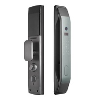 Serrure intelligente Tuya, application WiFi, déverrouillage à distance, empreinte digitale automatique, mot de passe, carte-clé, serrure intelligente pour porte de maison
