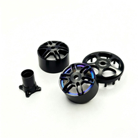 Kit de cloche de rotor et de boîtier de moteur en aluminium anodisé CNC personnalisé pour moteurs BLDC Outrunner UAV